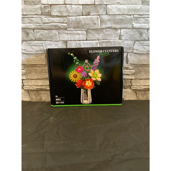 Flower Bouquet Building Toy Set - 861 pcs