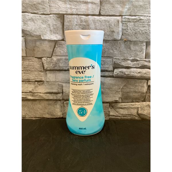 Summer's Eve Fragrance Free Cleansing Wash 5 in 1 444ml