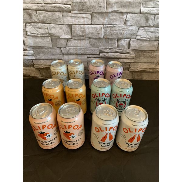 Olipop Variety Pop 6 Flavors 12 Pack