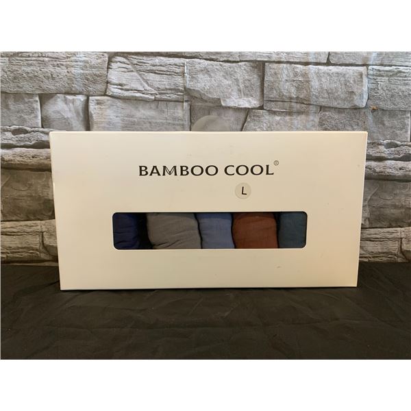 Bamboo Cool Boxer Briefs Multi Colour Pack of 7 Size Large