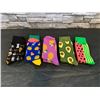 Image 1 : 5 Pack Colourfull Designs Socks