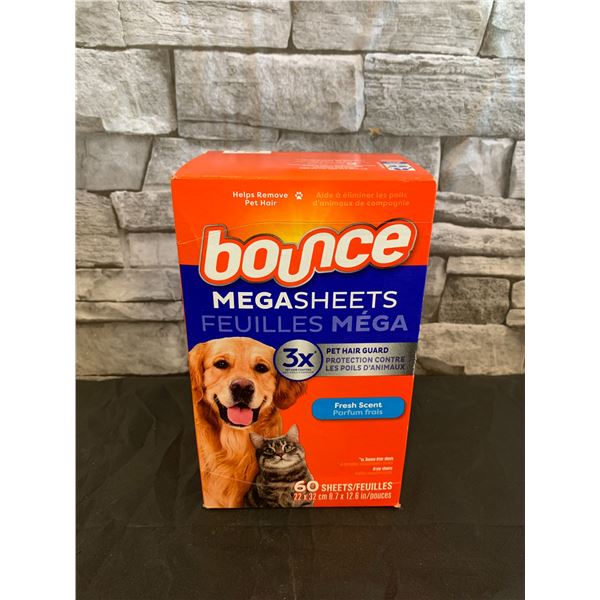 Bounce Mega Sheets - Fresh Scent - 60 sheets