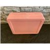 Image 3 : Metal Cash Box - 2 Lock Keys - Demountable Coin Tray - Pink