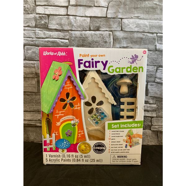 Paint your own Fairy Garden Paint Set
