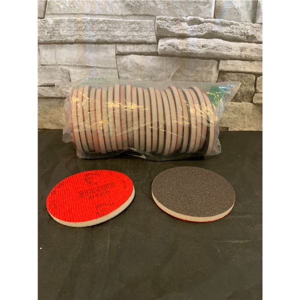 Sponge Sanding Pads - 3" - 180 Grit - 25 pcs