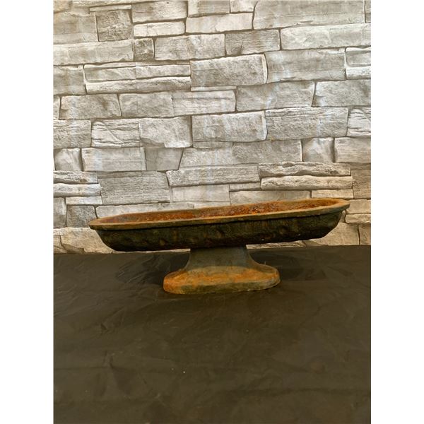 Cast Iron Trough - 13"