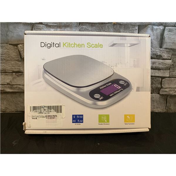 Digital Kitchen Scale - Silver
