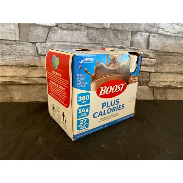 BOOST Plus Calories - Chocolate - 6 pk BB APR 14 2026