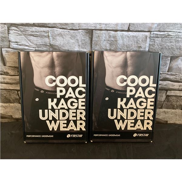 Lot of 2 - Col Pac Kage Men's Underwear - Size Medium