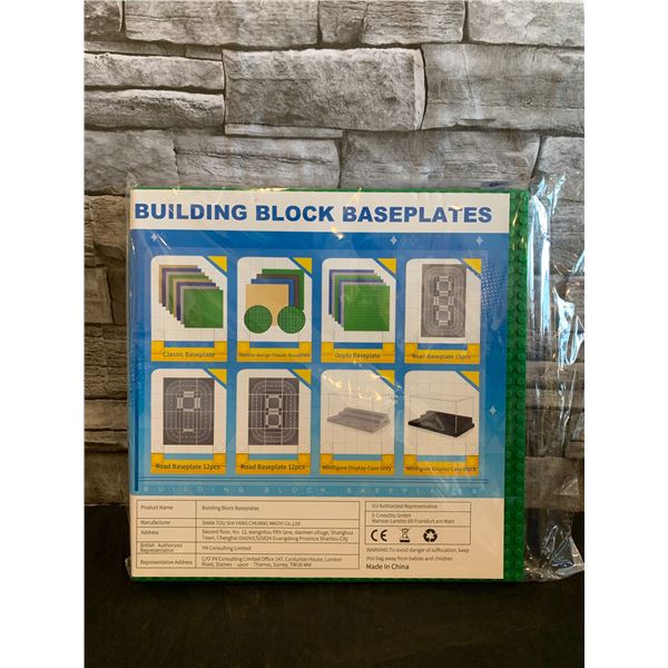 Building Block Base Plates - 6 pk