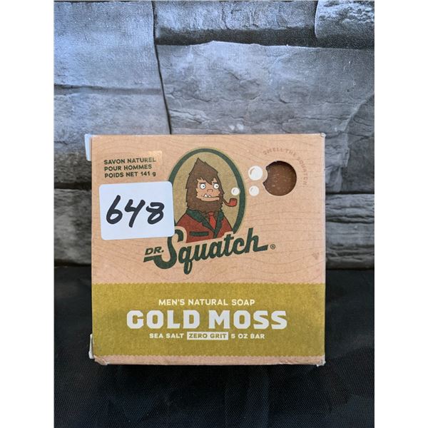 Dr Sasquatch Men's Natural Soap - Gold Moss - 5 oz Bar