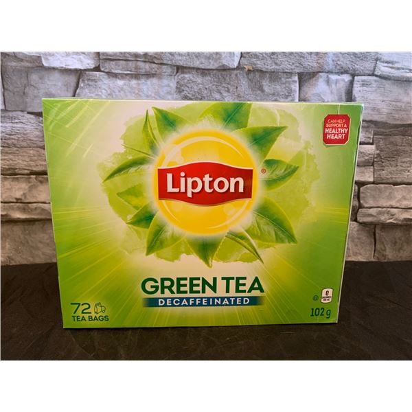 Lipton Green Tea - Decaffeinated - 72 tea bags