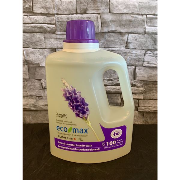ecomax - Natural Lavendar Laundry Wash - 100 loads - 3L