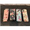 Image 1 : Men's Cotton Printed Floral Neck Tie - Set of 4