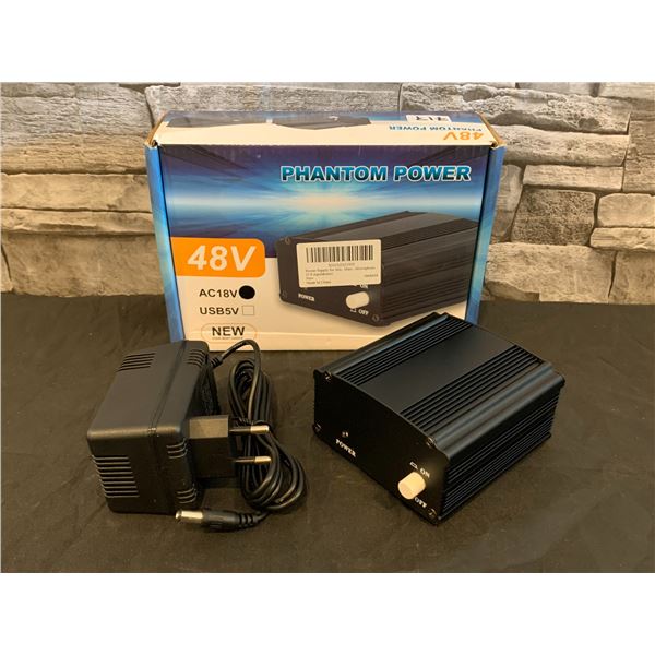 48V Phantom Power Supply - European Plug
