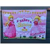 Image 1 : Princess Peach Backdrop - 3ft x 5ft