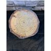 Image 3 : Wood Slices - 12cm - 14 cm - Craft