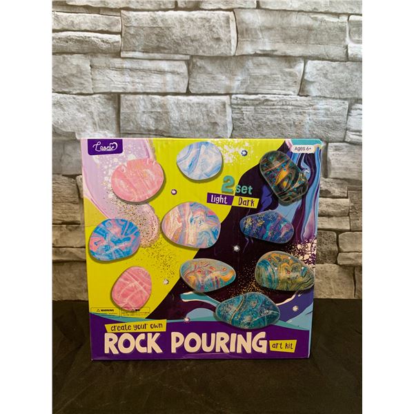 Rock Pouring Art Kit - Night/Dark
