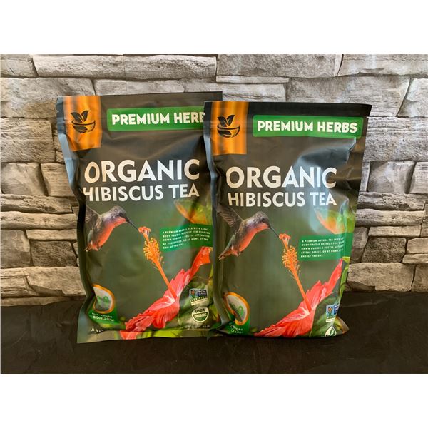 Lot of 2 - Organic Hibiscus Tea - 240g