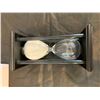 Image 4 : Hourglass Sand Timer - Black