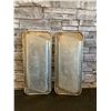 Image 2 : Lot of 2 Supreme Aluminum Trays