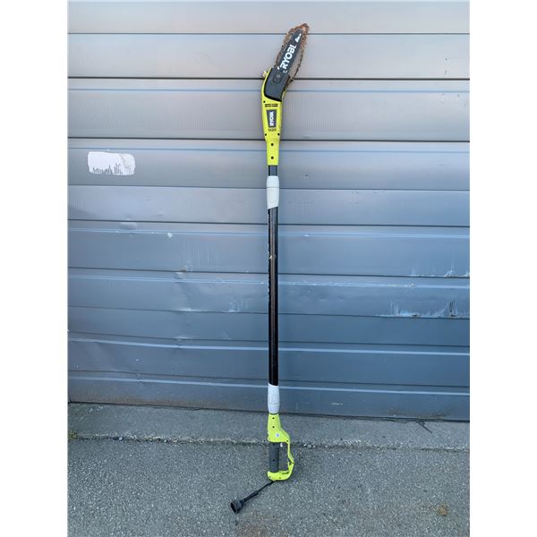 Ryobi 8 Inch Extendable Trimmimg Chain Saw - Model: RY43160A - Untested