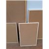 Image 2 : * (4) Wall Mount Cork Boards - Largest 35" x 47" - Pickup Only