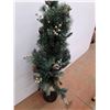 Image 3 : * Stool - 27" Tall, Faux Potted Pine Tree - 48" Tall - Pickup Only