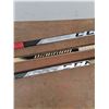 Image 4 : (3) Right-Handed Adult Goalie Sticks (2-CCM, Warrior) - Pickup Only