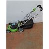 Image 1 : * Greenworks Electric Lawn Mower  with 2 Bags - Tested - Pickup Only