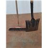 Image 2 : ** Edging Garden Shovel, Push Broom - Pickup Only