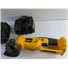 Image 3 : DeWalt Cordless Grinder and (2] Battery Chargers - As Is