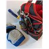Image 3 : Husky Tool Bag, Assorted Tools and Knee Protection
