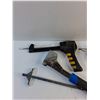 Image 4 : Stapler, Mastercraft Soldering Gun and Saw Ruler