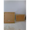 Image 4 : (2) Framed Pictures (14"×14") and (13"×10")