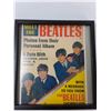 Image 2 : Framed Beatles Poster - 10'' x 11''