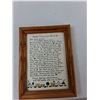 Image 2 : Framed Poem - 6'' x 8''