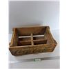 Image 1 : Coca-Cola Wooden Crate - 19.5'' x 12.5'' x 8.5''