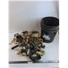 Image 1 : Assorted Plumbing Parts - As is - with 20L Pail - Pickup Only