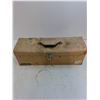 Image 3 : Vintage International Metal Tool Box - 19" Length - with Contents - As is - Pickup Only
