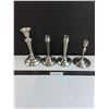 Image 1 : (4) Metal Candle Holders
