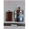 Image 1 : (2) Flasks (Wiser's & Wild Turkey) - Empty