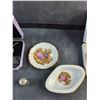 Image 3 : Various Jewelry, Miniature Plates, Thimble