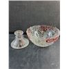 Image 3 : Footed Glass Bowl
