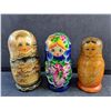 Image 2 : (3) Slavic Stacking Dolls