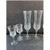 Image 2 : (8) Crystal Goblets