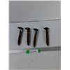 Image 1 : (4) Rail Road Spikes