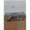 Image 1 : **Small Animal Trap Cage, 10.5" x 32" x 12", As Is - Cannot Ship