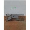 Image 1 : **Small Animal Trap Cage, 24" x 7" x 7", As Is- Cannot Ship