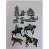 Image 2 : (10) Pewter Figurines